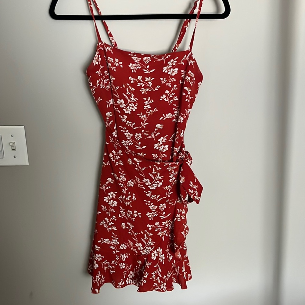 Princess Polly Mini Wrap Dress